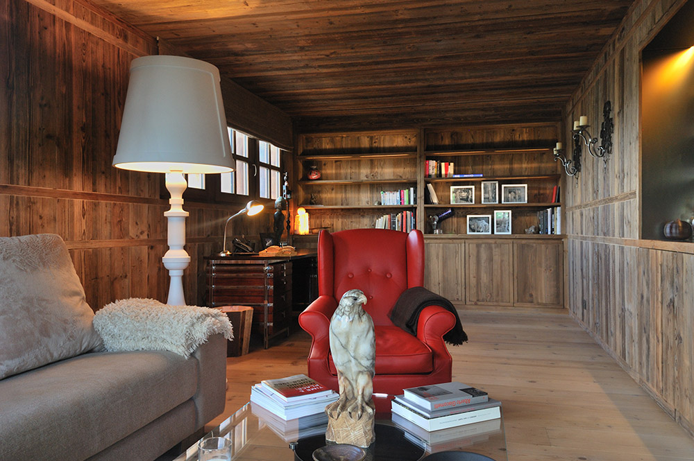 Intérieur bois réalisé par l'entreprise