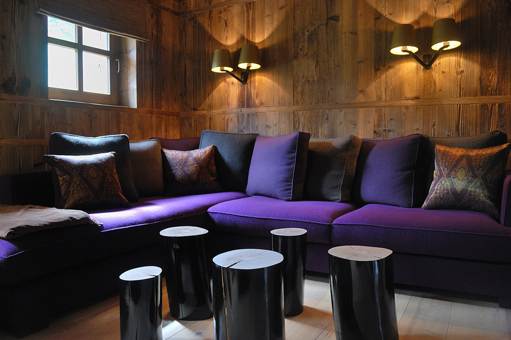 Salon d'un chalet