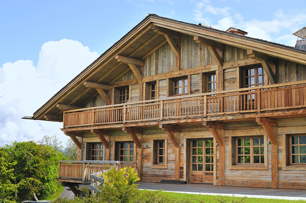 Chalet réalisé par l'entreprise