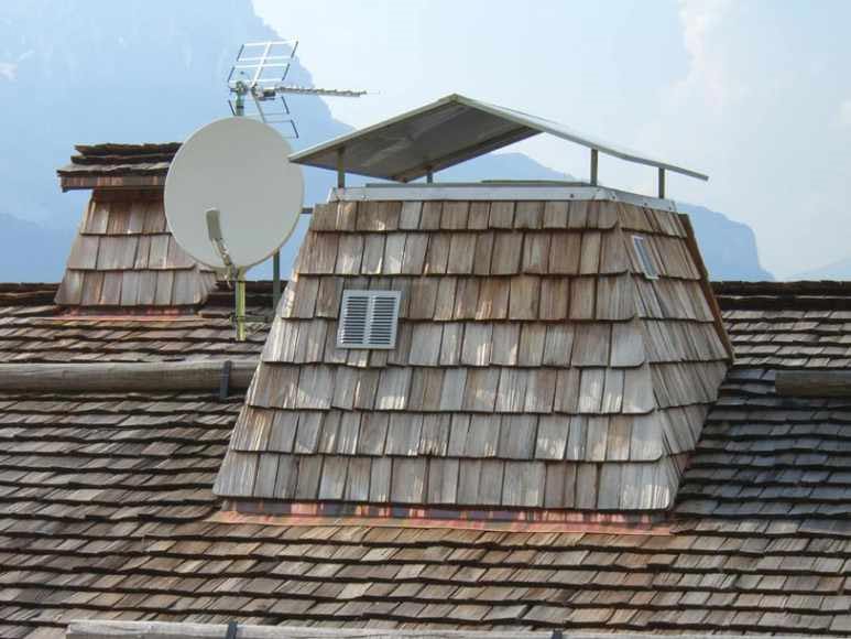 Couverture en tavaillons